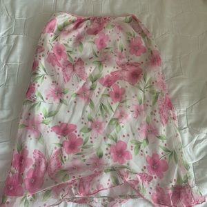 SPEECHLESS Y2K floral skirt